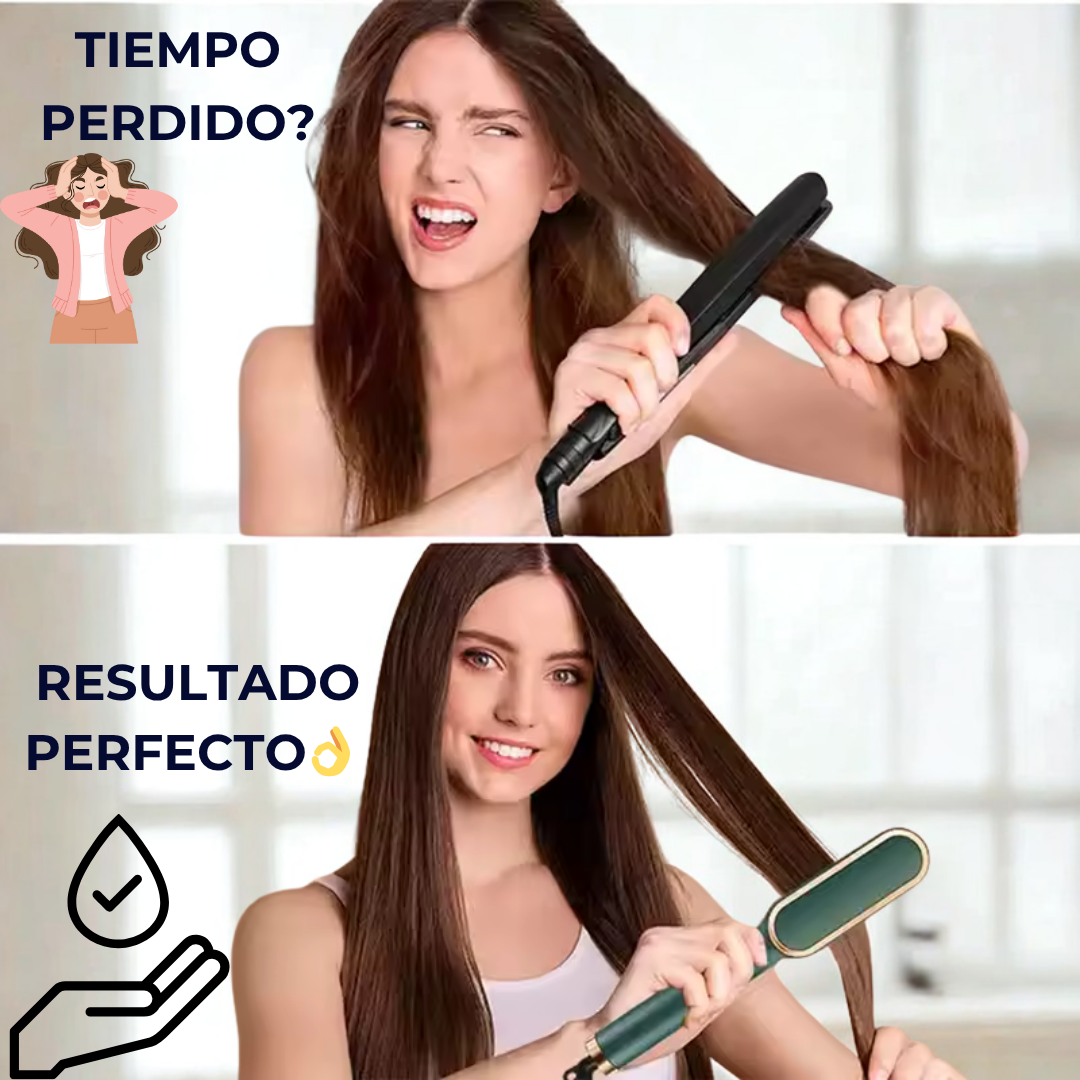 StraightComb™-¡Cansada del frizz y del cabello sin vida, siente el cambio en solo 5 minutos!