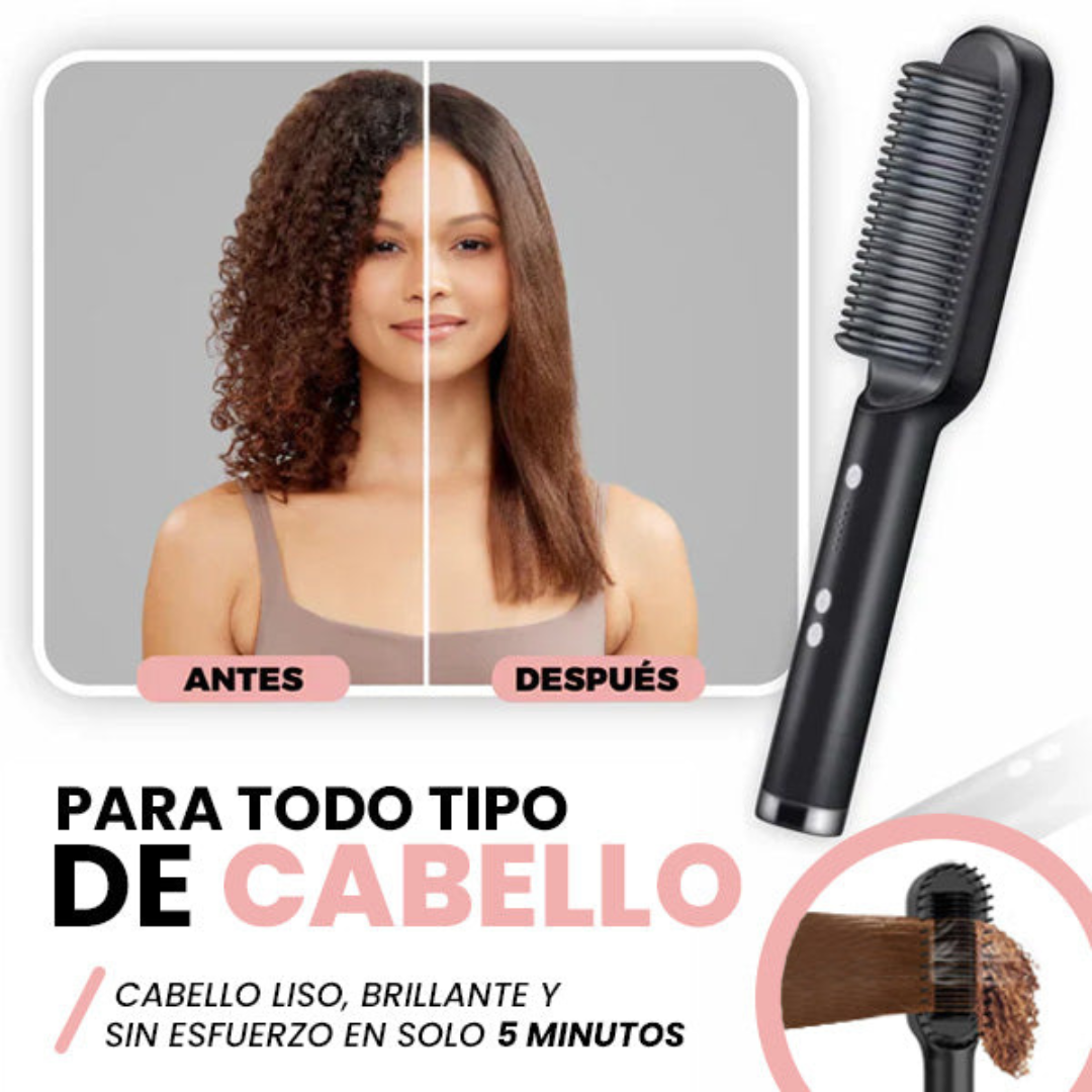 StraightComb™-¡Cansada del frizz y del cabello sin vida, siente el cambio en solo 5 minutos!